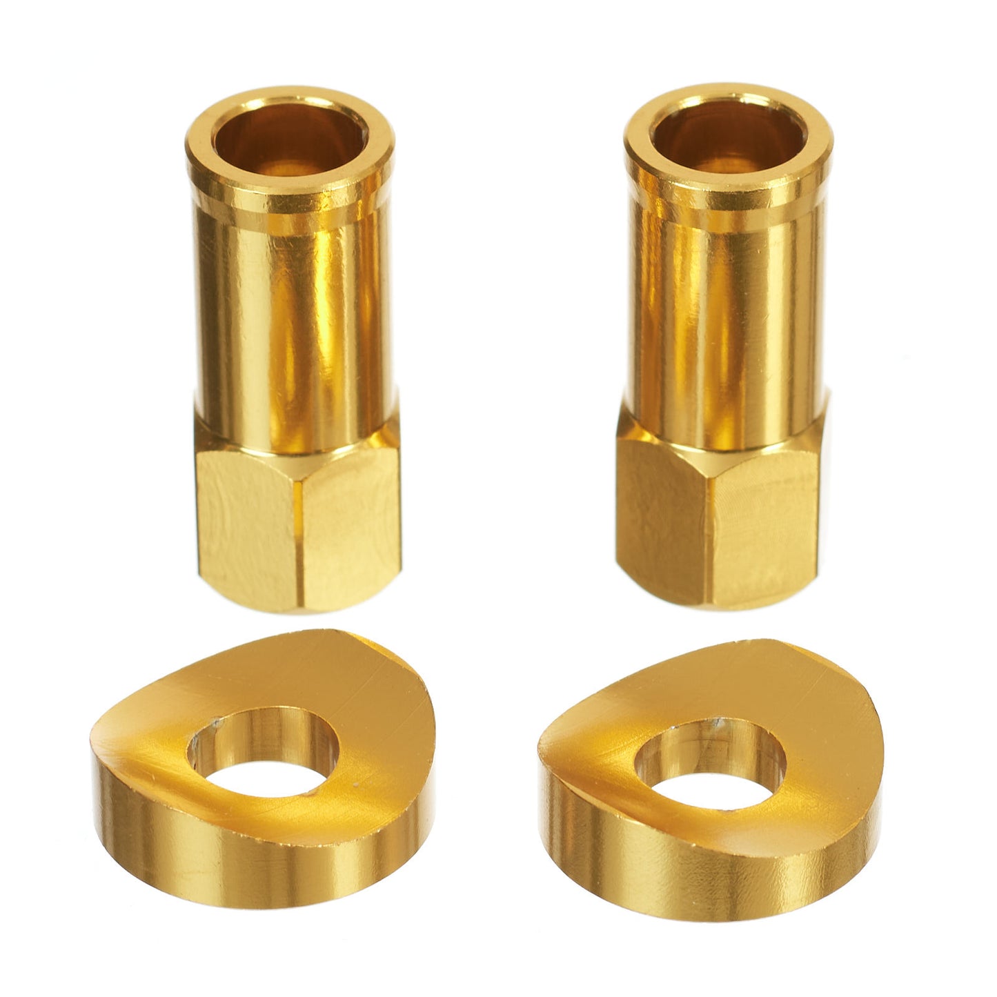 WHITES RIM LOCK NUTS EXT W/BEVEL SPACER 12mm(8x1.25bolt)