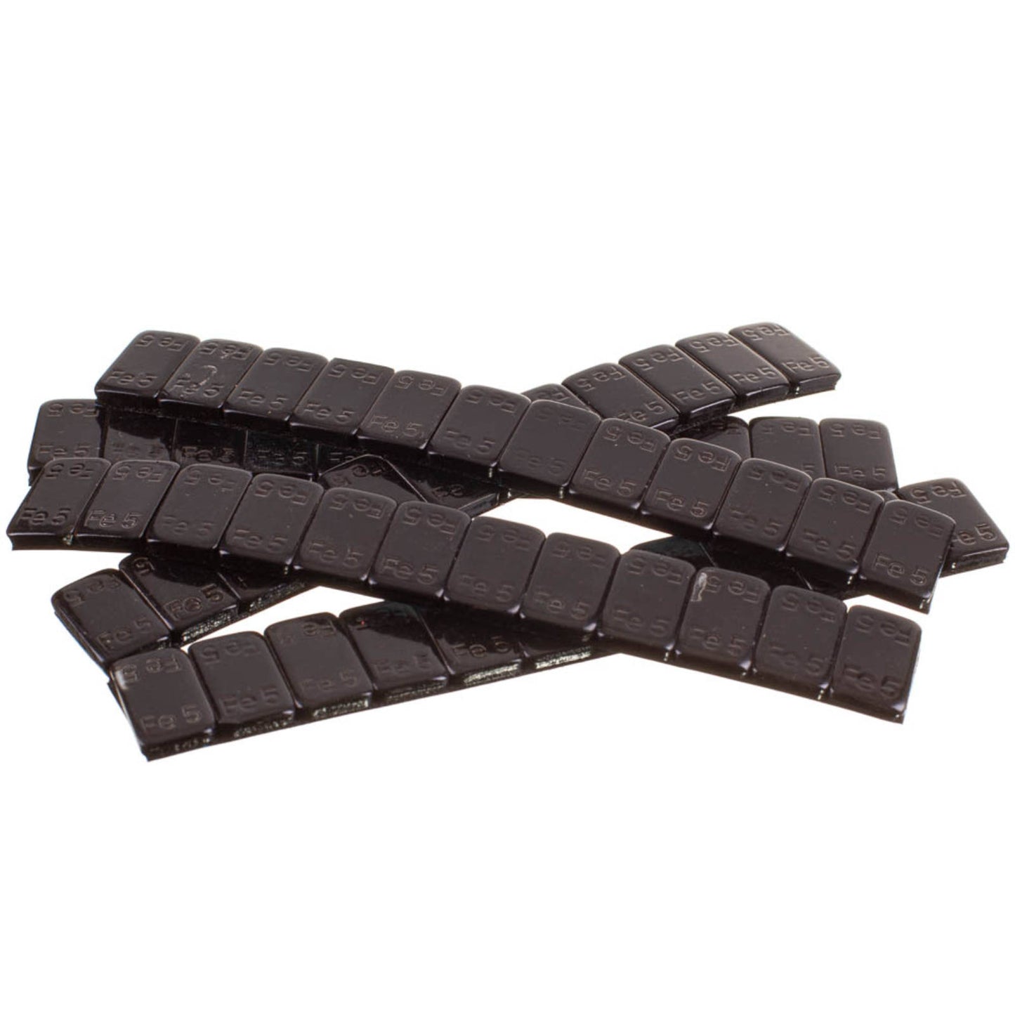WHEEL BALANCE WEIGHTS STICK ON 12 x 5g STRIP BLK (50/BOX)