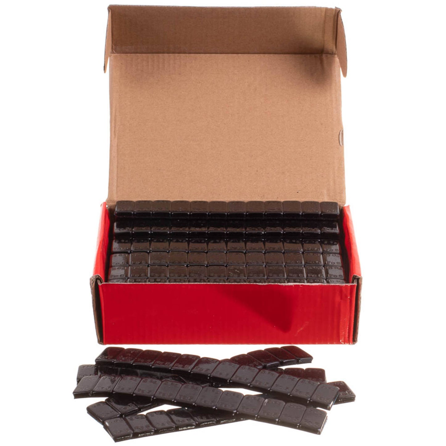 WHEEL BALANCE WEIGHTS STICK ON 12 x 5g STRIP BLK (50/BOX)