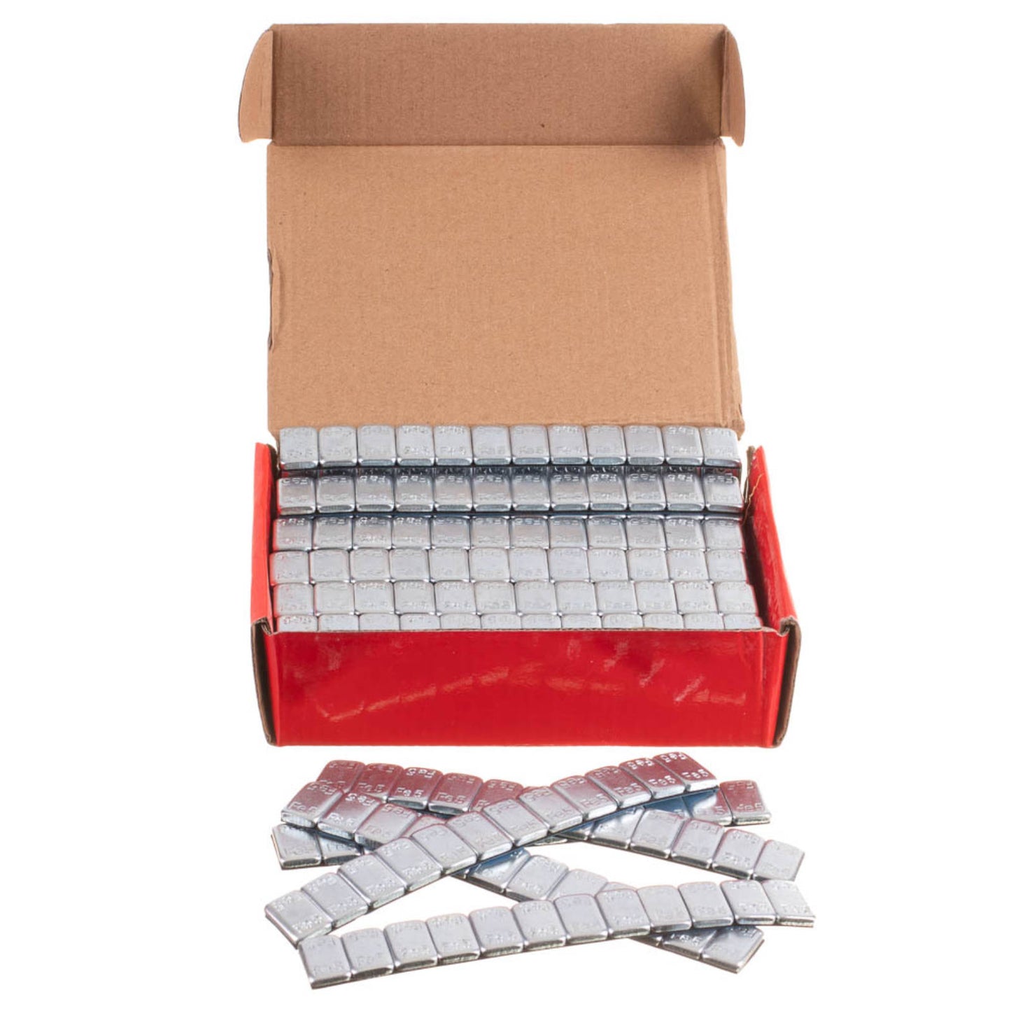 WHEEL BALANCE WEIGHTS STICK ON 12 x 5g STRIP SIL (50/BOX)