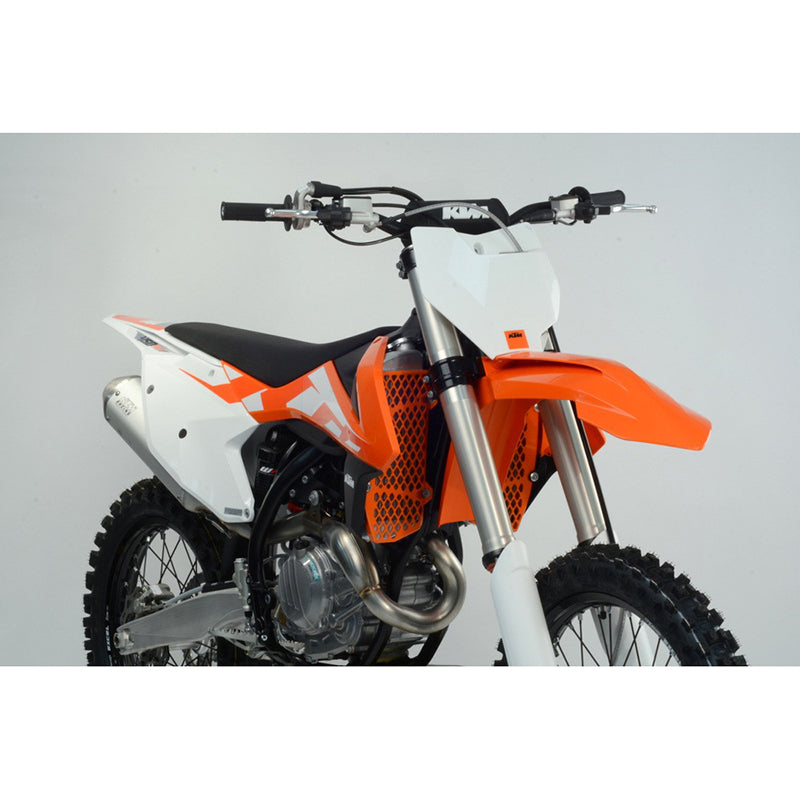 Trail Tech Radiator Guard KTM \'16-\'18 - Orange
