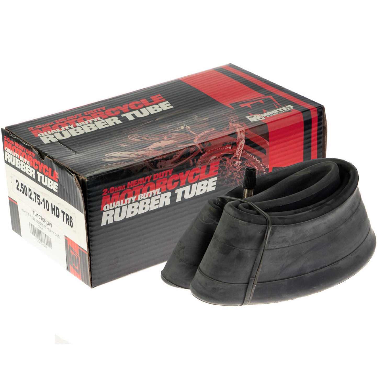 Whites Tube 250/275-10 Heavy Duty 2mm
