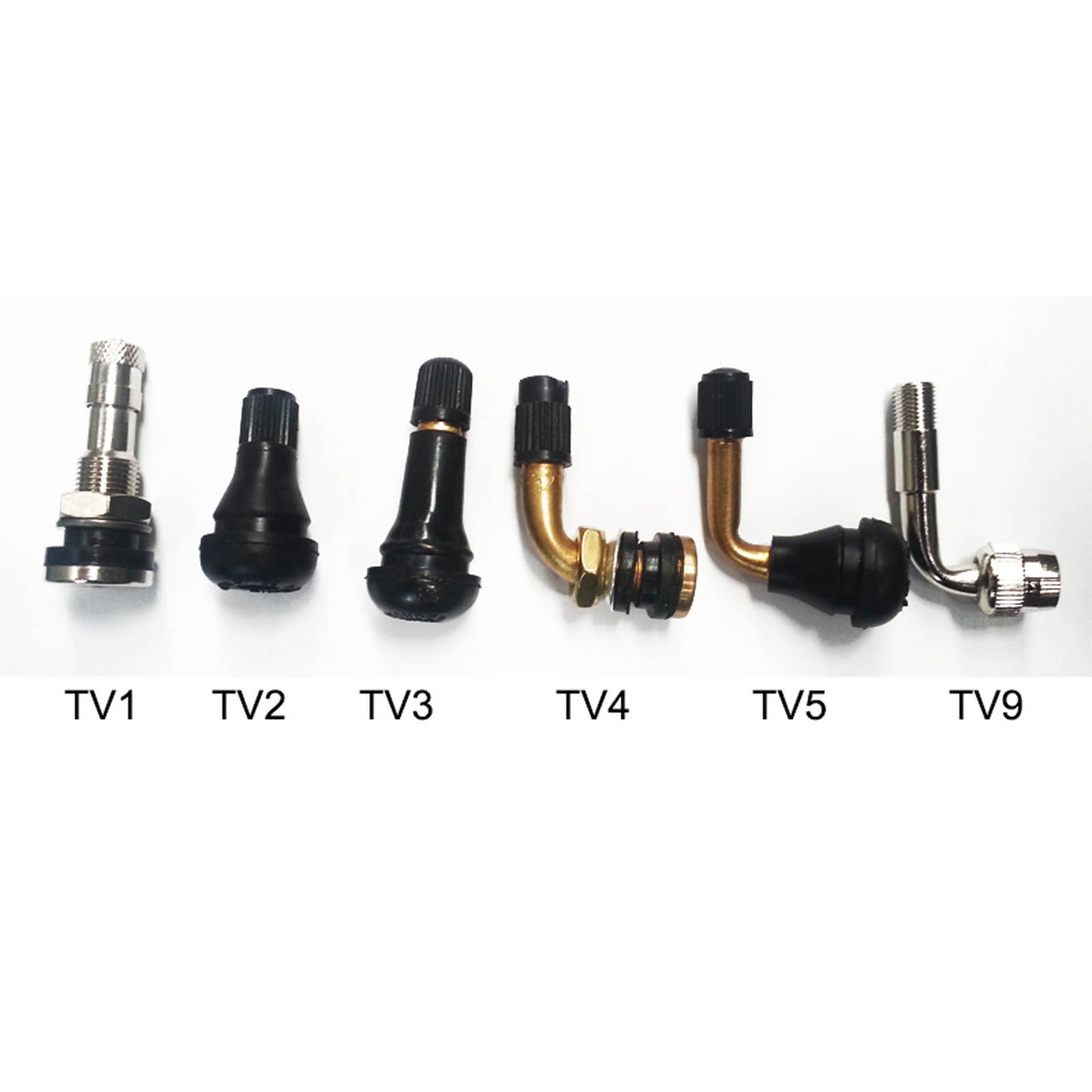 TUBELESS VALVE TR412 SHORT (single valve)