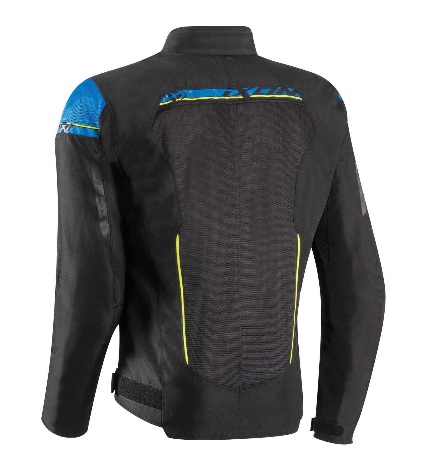 IXON T-REX JACKET - BLACK/BLUE/YELLOW CASSONS PTY LTD sold by Cully's Yamaha