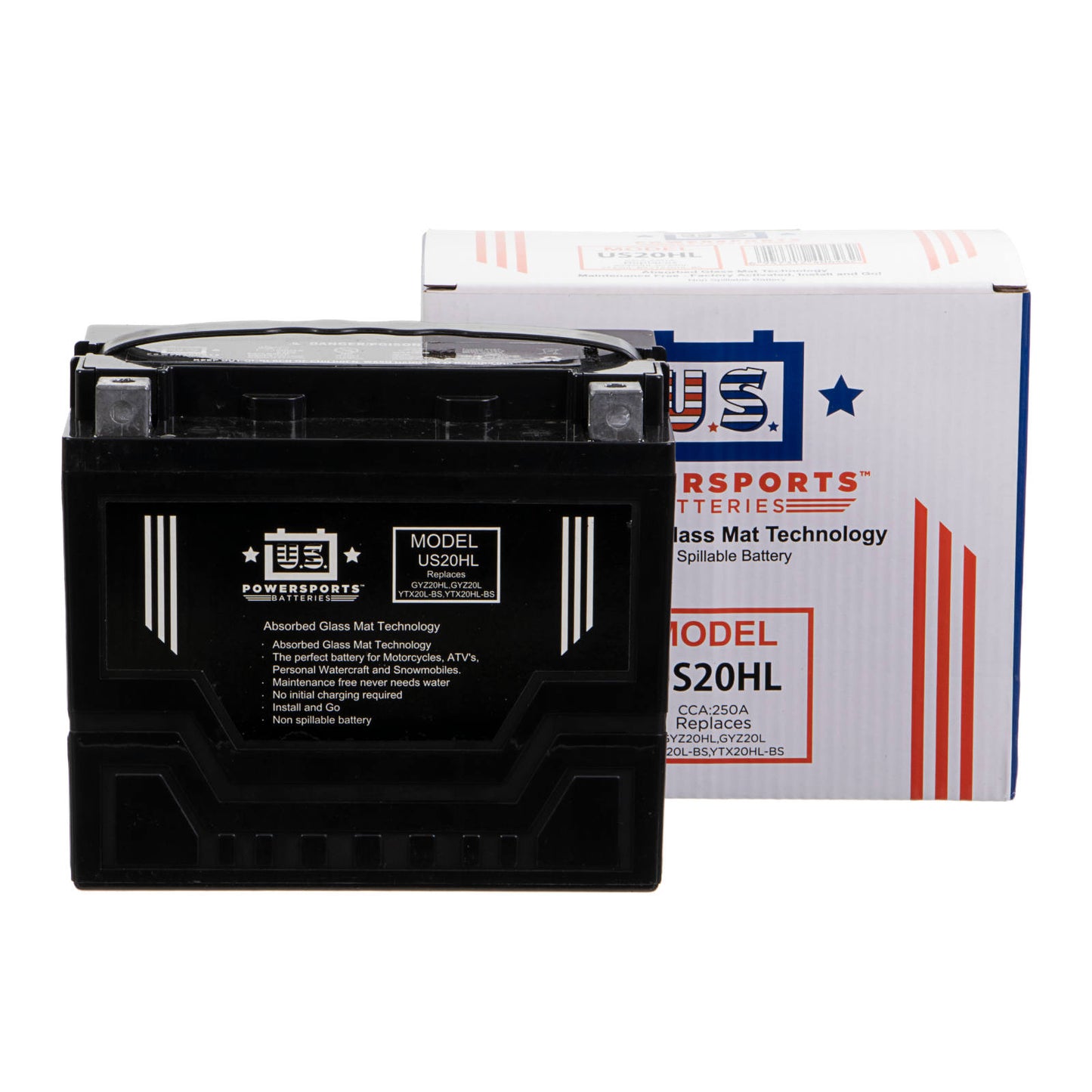 USPS AGM Battery - US20HL