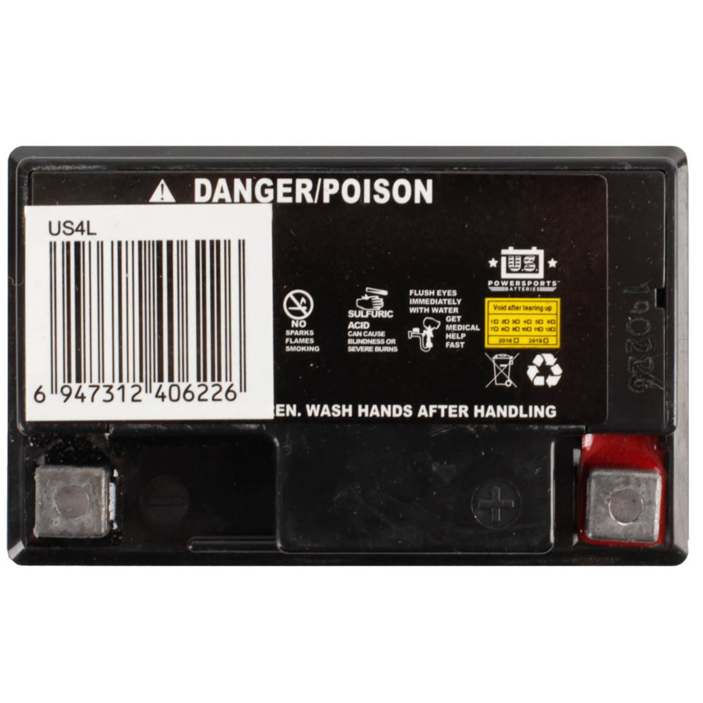 USPS AGM Battery - US4L-BS