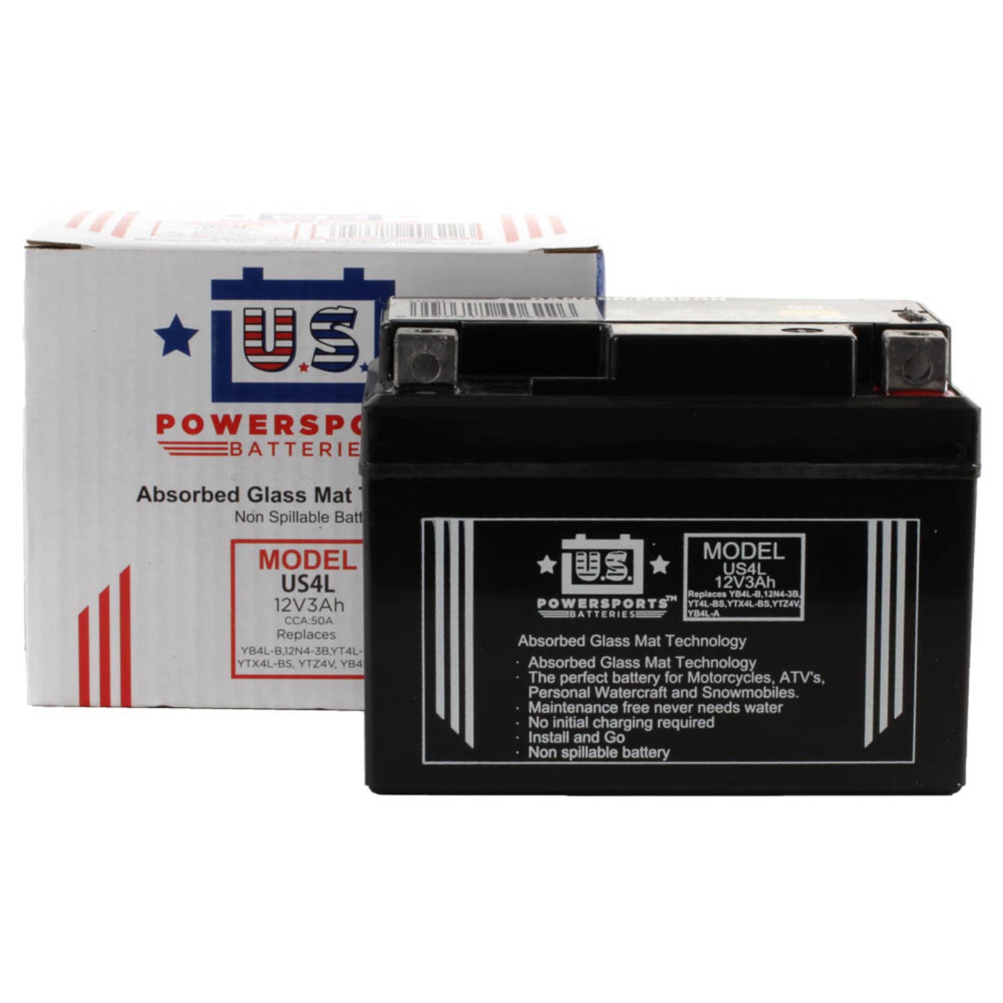 USPS AGM Battery - US4L-BS