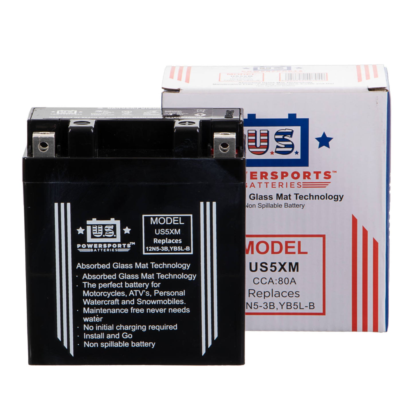 USPS AGM Battery - US5XM