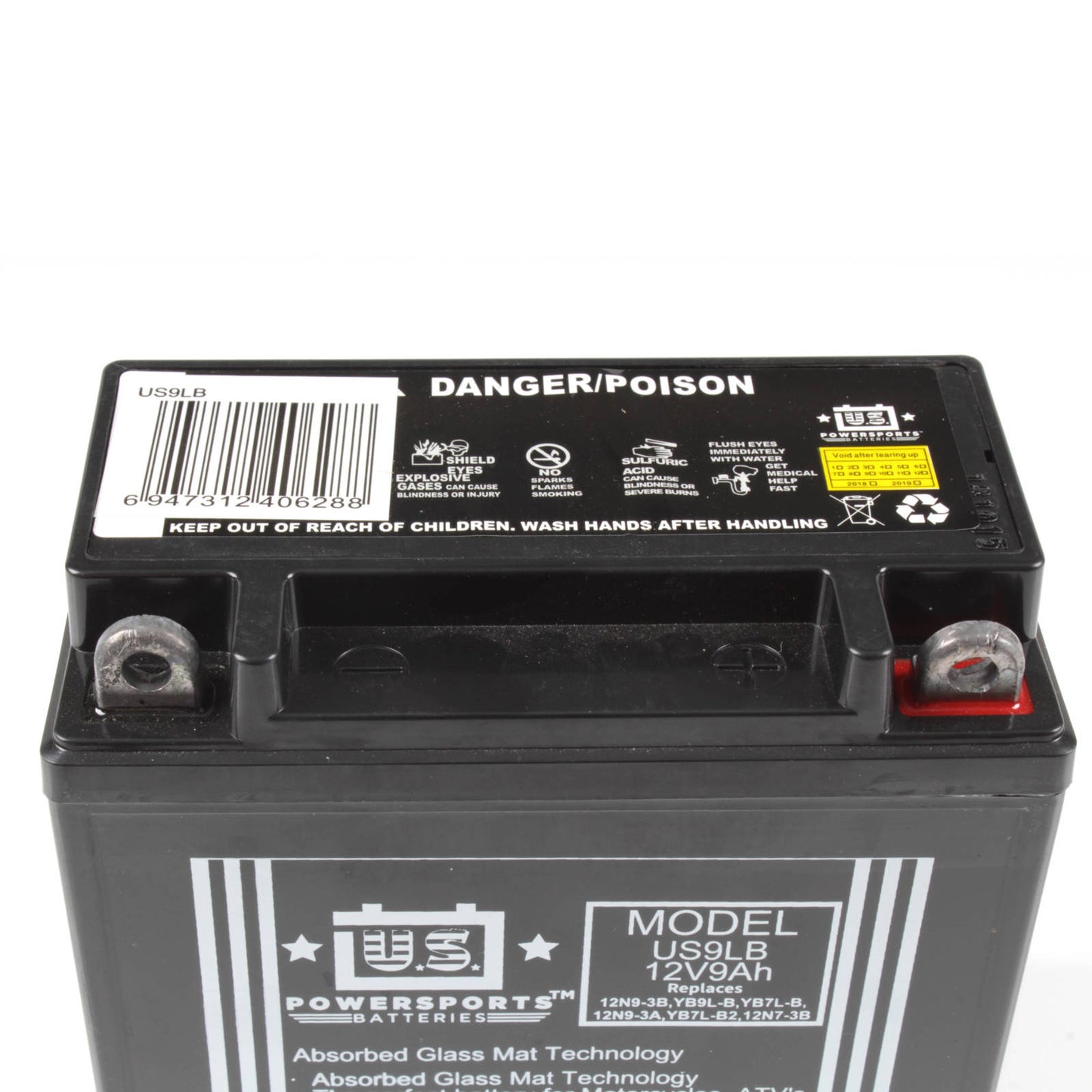USPS AGM Battery - US9LB
