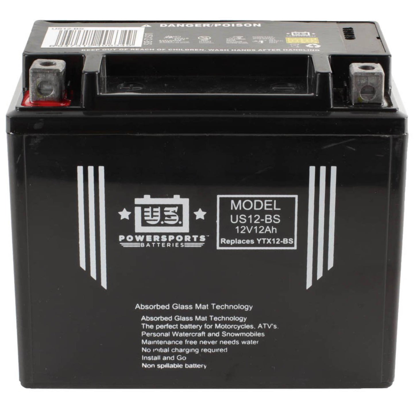 USPS AGM Battery - USX12-BS