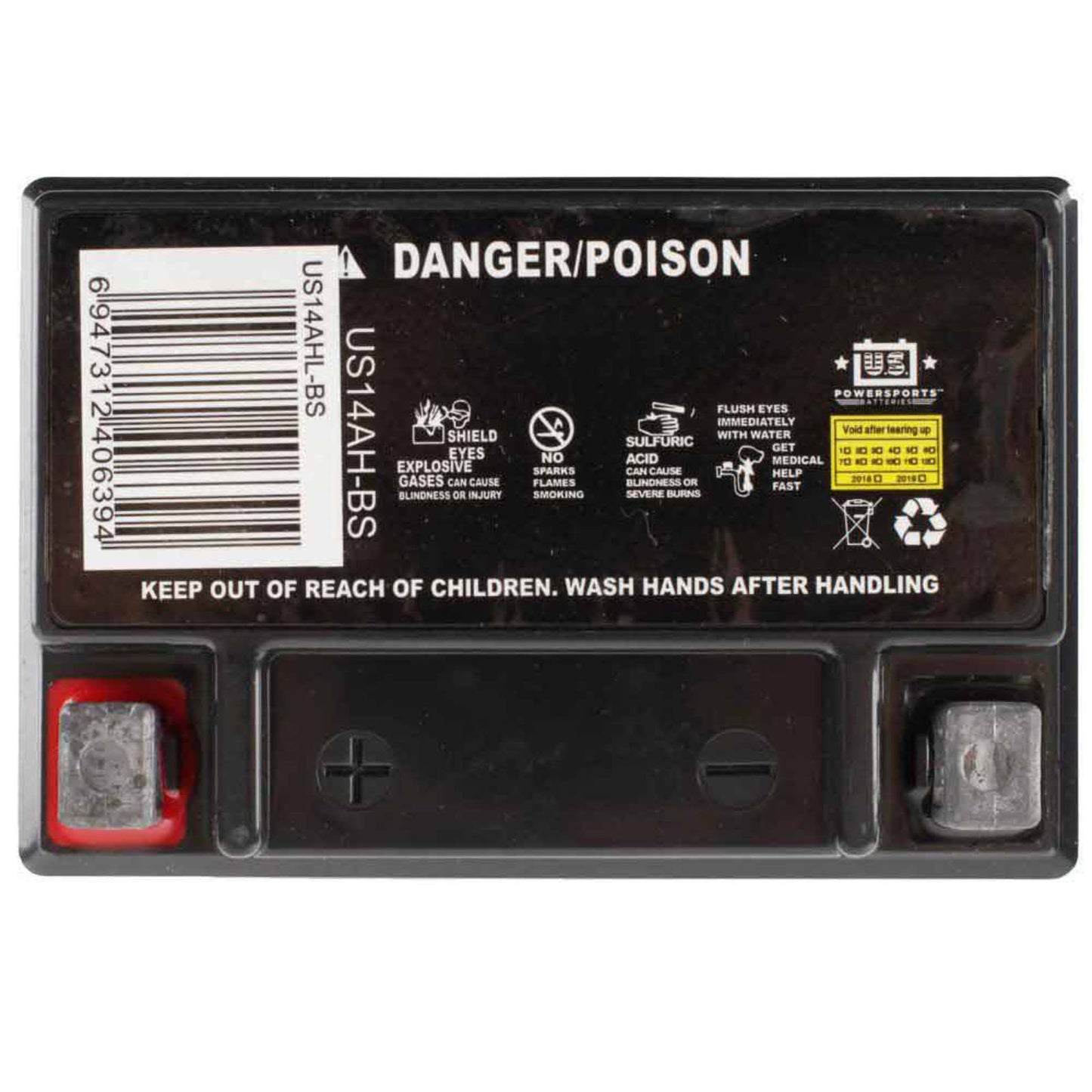 USPS AGM Battery - USX14AH-BS