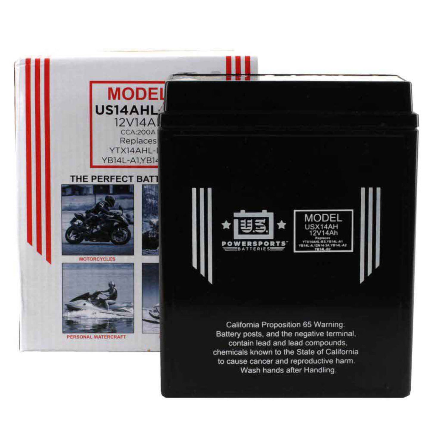USPS AGM Battery - USX14AH-BS