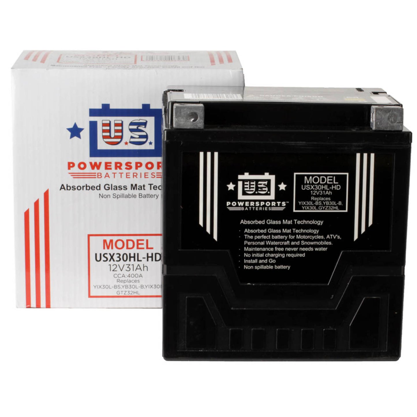 USPS AGM Battery - USX30HL-HD