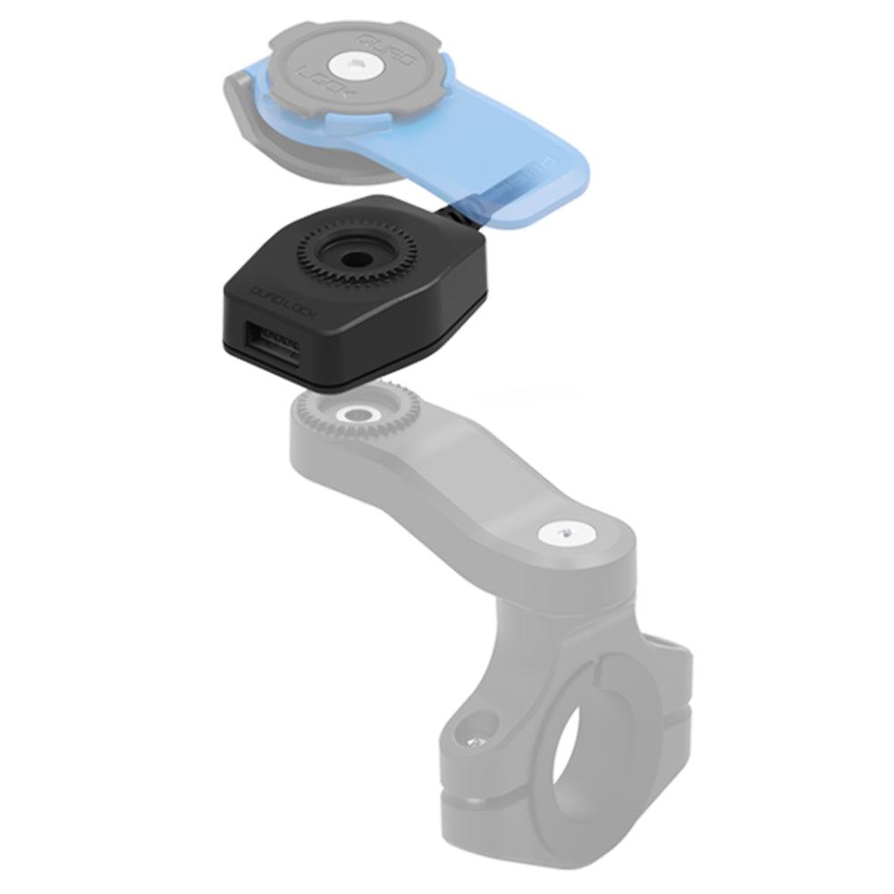 QUAD LOCK MOTORCYCLE USB CHARGER MCLEOD ACCESSORIES (P) sold by Cully's Yamaha