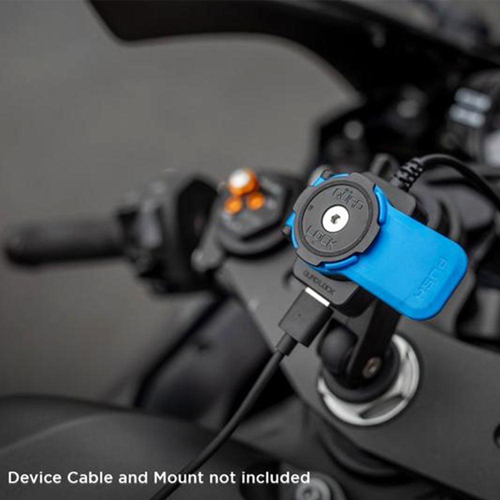 QUAD LOCK MOTORCYCLE USB CHARGER MCLEOD ACCESSORIES (P) sold by Cully's Yamaha