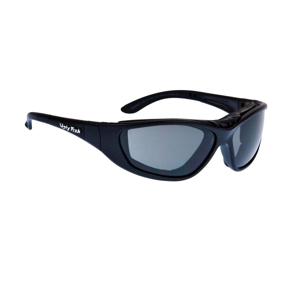 UGLY FISH ULTIMATE SUNGLASSES - BLACK/SMOKE PIRANHA EYEWEAR sold by Cully's Yamaha