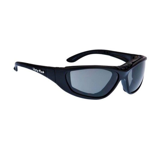 UGLY FISH ULTIMATE SUNGLASSES - BLACK/SMOKE PIRANHA EYEWEAR sold by Cully's Yamaha