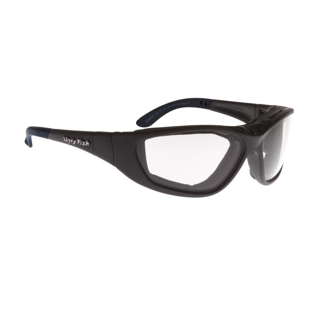 UGLY FISH ULTIMATE SUNGLASSES - MATT BLACK/CLEAR PIRANHA EYEWEAR sold by Cully's Yamaha