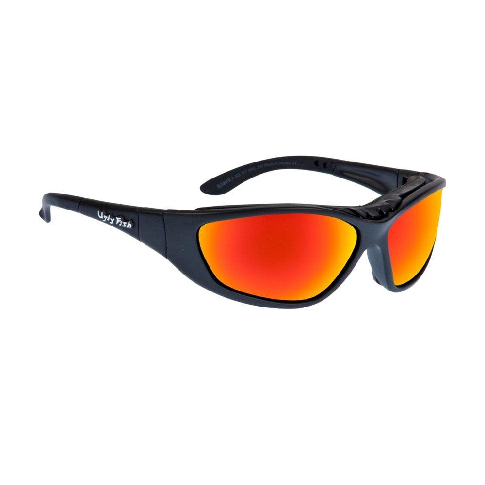 UGLY FISH ULTIMATE SUNGLASSES - MATT BLACK/RED PIRANHA EYEWEAR sold by Cully's Yamaha