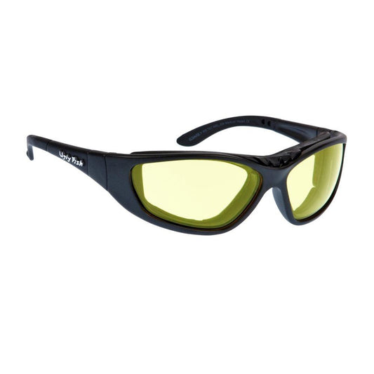 UGLY FISH ULTIMATE SUNGLASSES - MATT BLACK/ YELLOW PIRANHA EYEWEAR sold by Cully's Yamaha