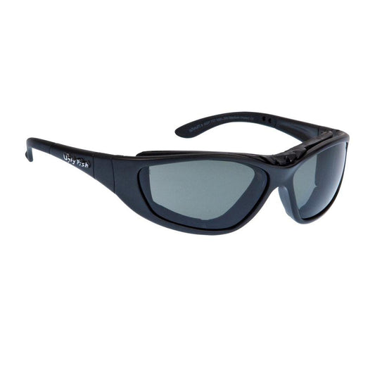 UGLY FISH RSP707 GOGGLES - MATT BLACK/SMOKE (POLARISED) PIRANHA EYEWEAR sold by Cully's Yamaha
