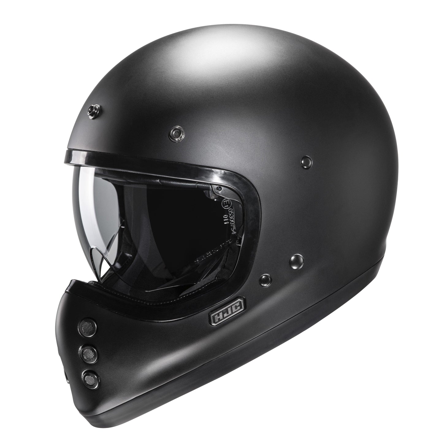 HJC V60 HELMET - SEMI-FLAT BLACK MCLEOD ACCESSORIES (P) sold by Cully's Yamaha