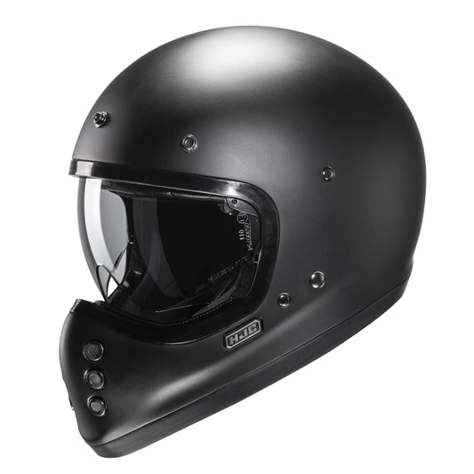 HJC V60 HELMET - SEMI-FLAT BLACK MCLEOD ACCESSORIES (P) sold by Cully's Yamaha