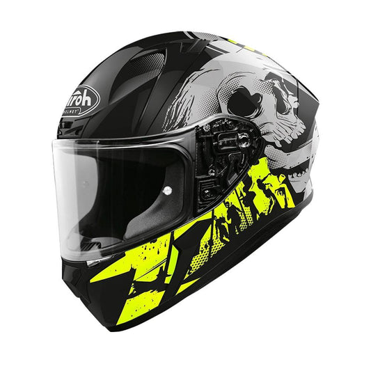 AIROH VALOR HELMET - 'AKUNA' YELLOW GLOSS cullys-middleware-test sold by Cully's Yamaha