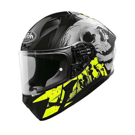 AIROH VALOR HELMET - 'AKUNA' YELLOW GLOSS cullys-middleware-test sold by Cully's Yamaha 