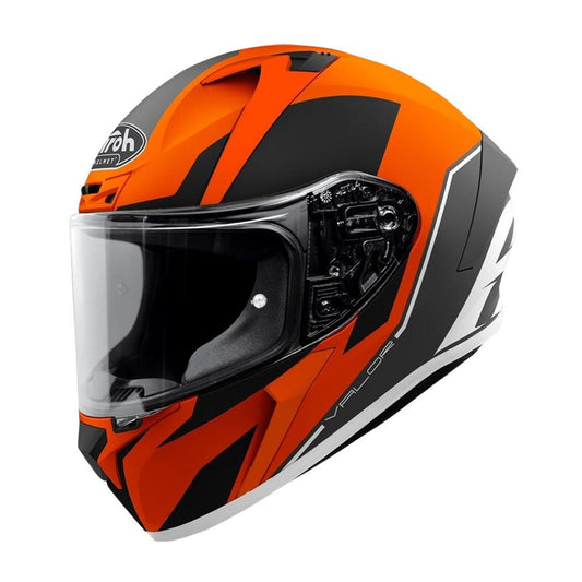 AIROH VALOR HELMET - 'WINGS' ORANGE MATT MOTO NATIONAL ACCESSORIES PTY sold by Cully's Yamaha