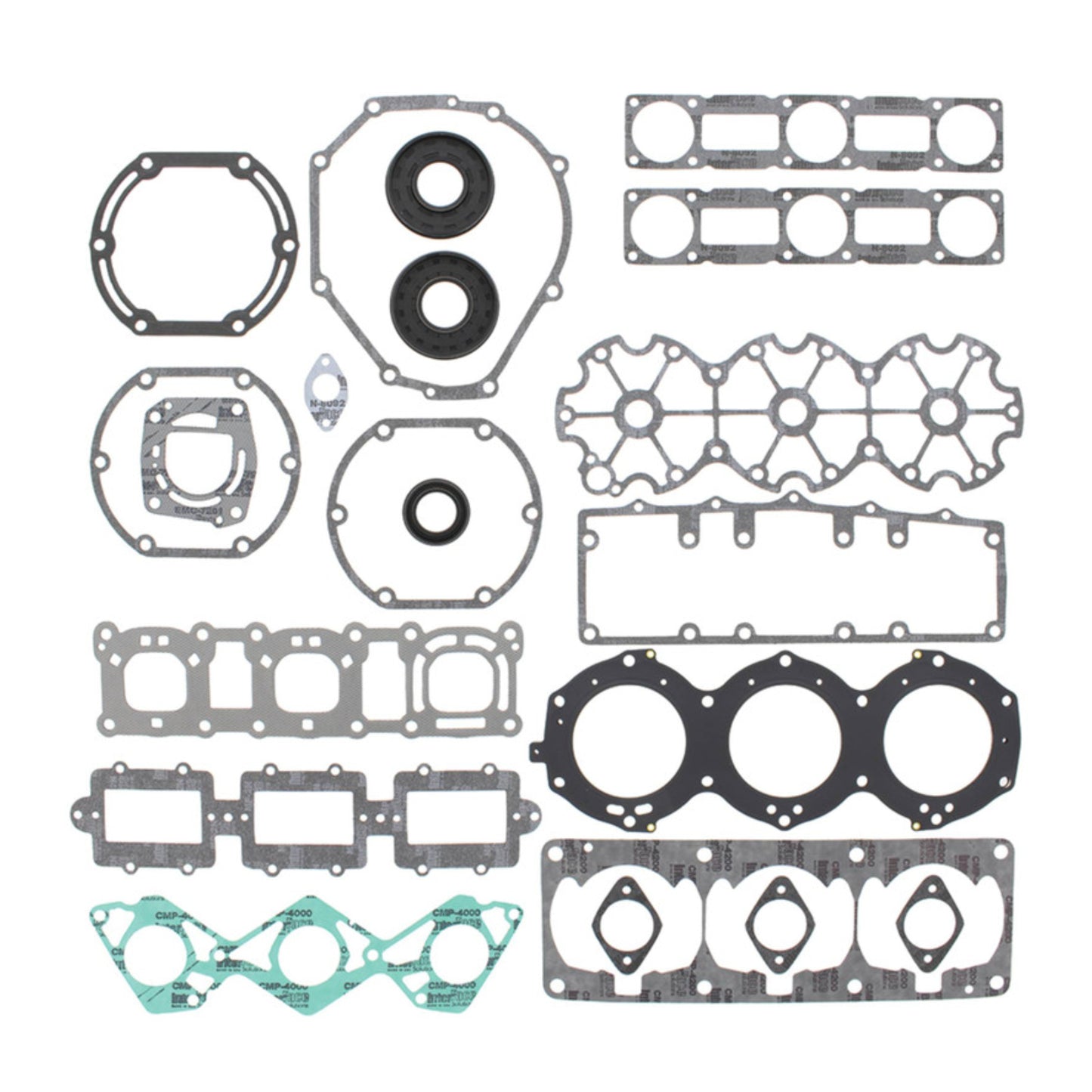 PWC VERTEX COMPLETE GASKET KIT WITH OIL SEALS 611606