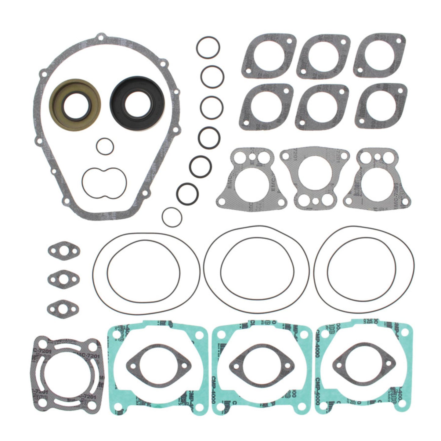 PWC VERTEX COMPLETE GASKET KIT WITH OIL SEALS 611806
