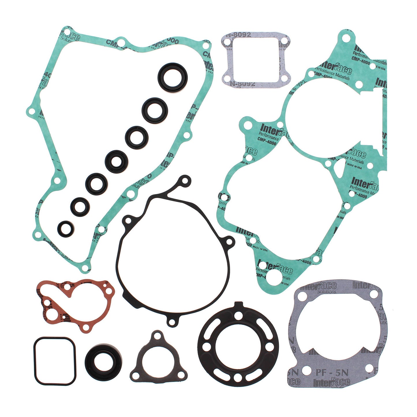 Vertex Complete Gasket Set with Oil Seals (811211)
