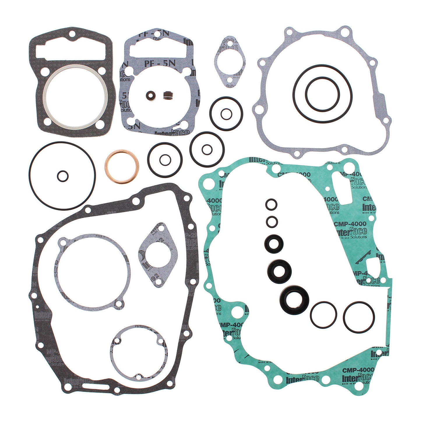 Vertex Complete Gasket Set with Oil Seals Honda)