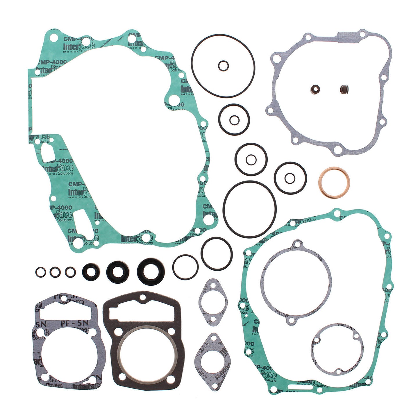 Vertex Complete Gasket Set with Oil Seals (811242)