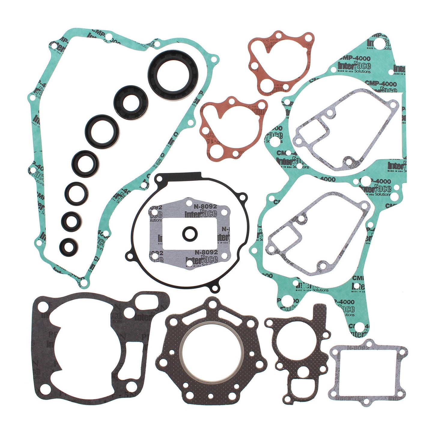Vertex Complete Gasket Set with Oil Seals (811252)