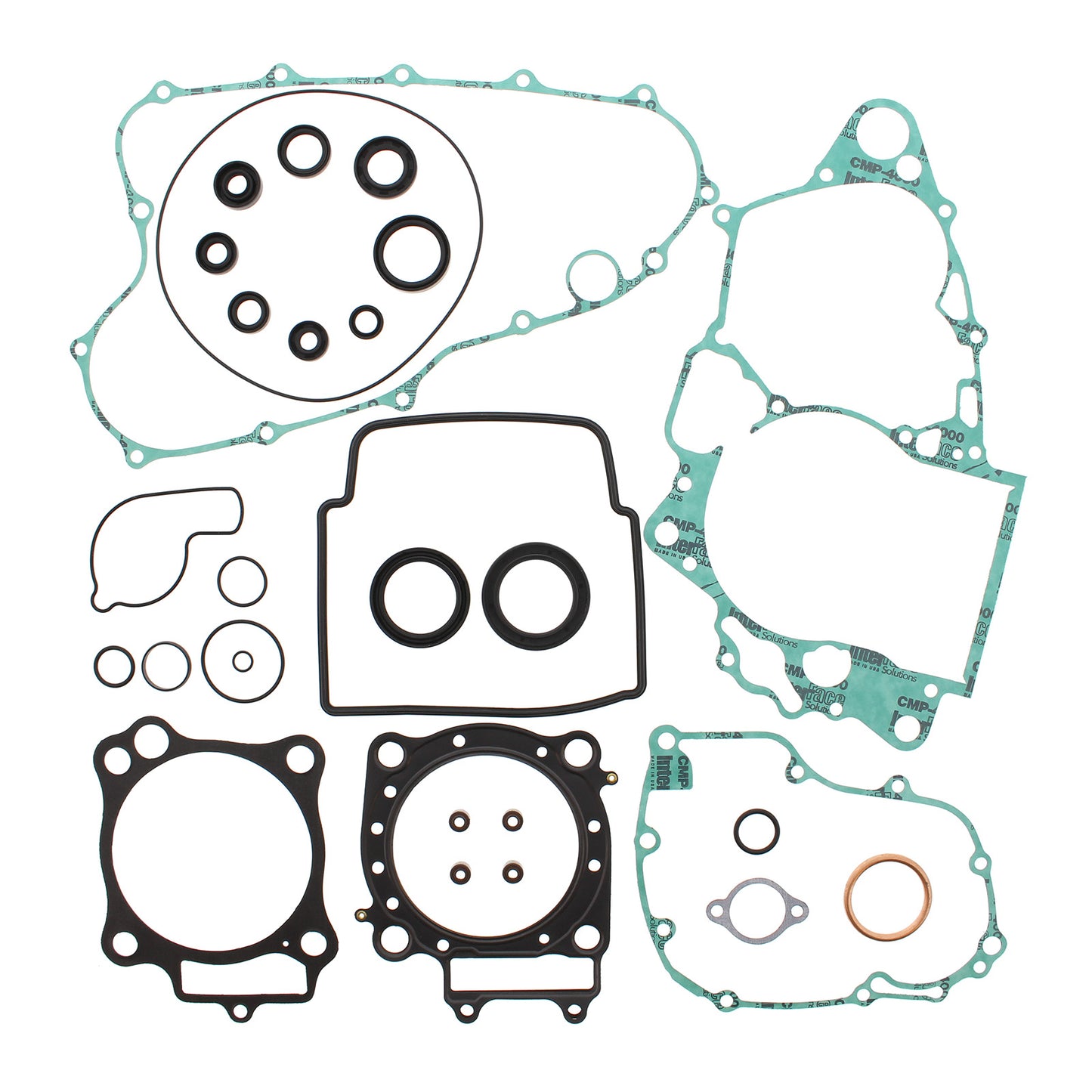 Vertex Complete Gasket Set with Oil Seals (811267)