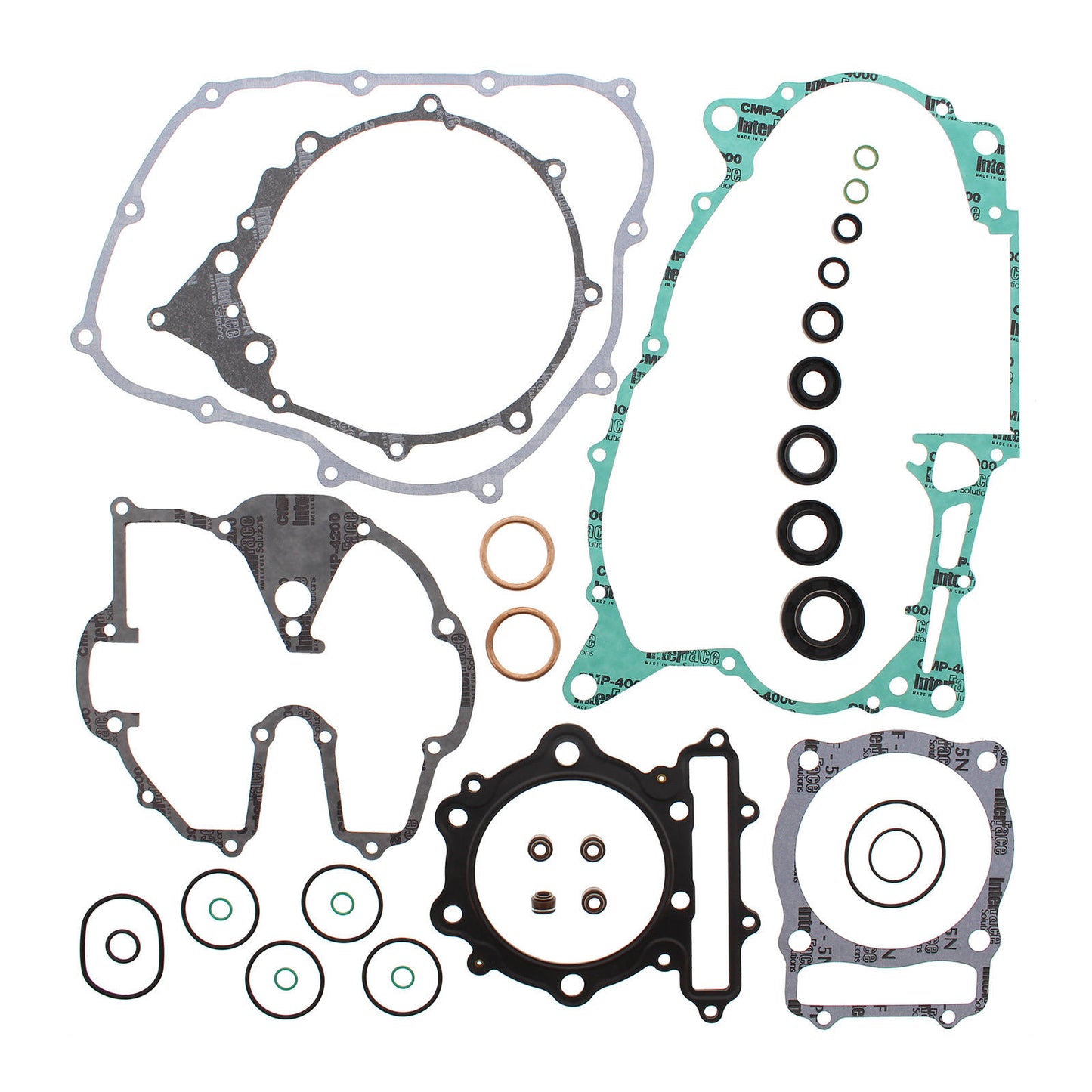 Vertex Complete Gasket Set with Oil Seals (811280)