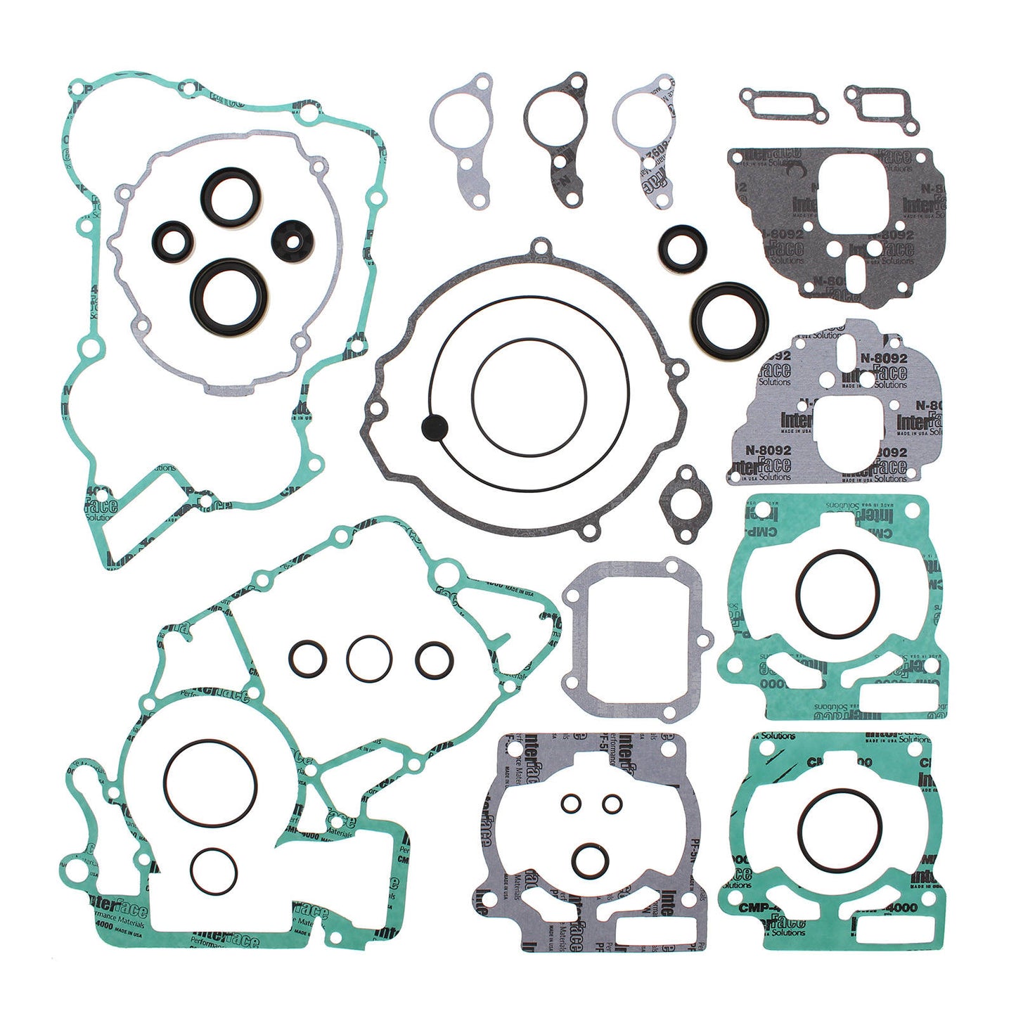 VERTEX COMPLETE GASKET SET W/ OIL SEALS HUSQ / KTM