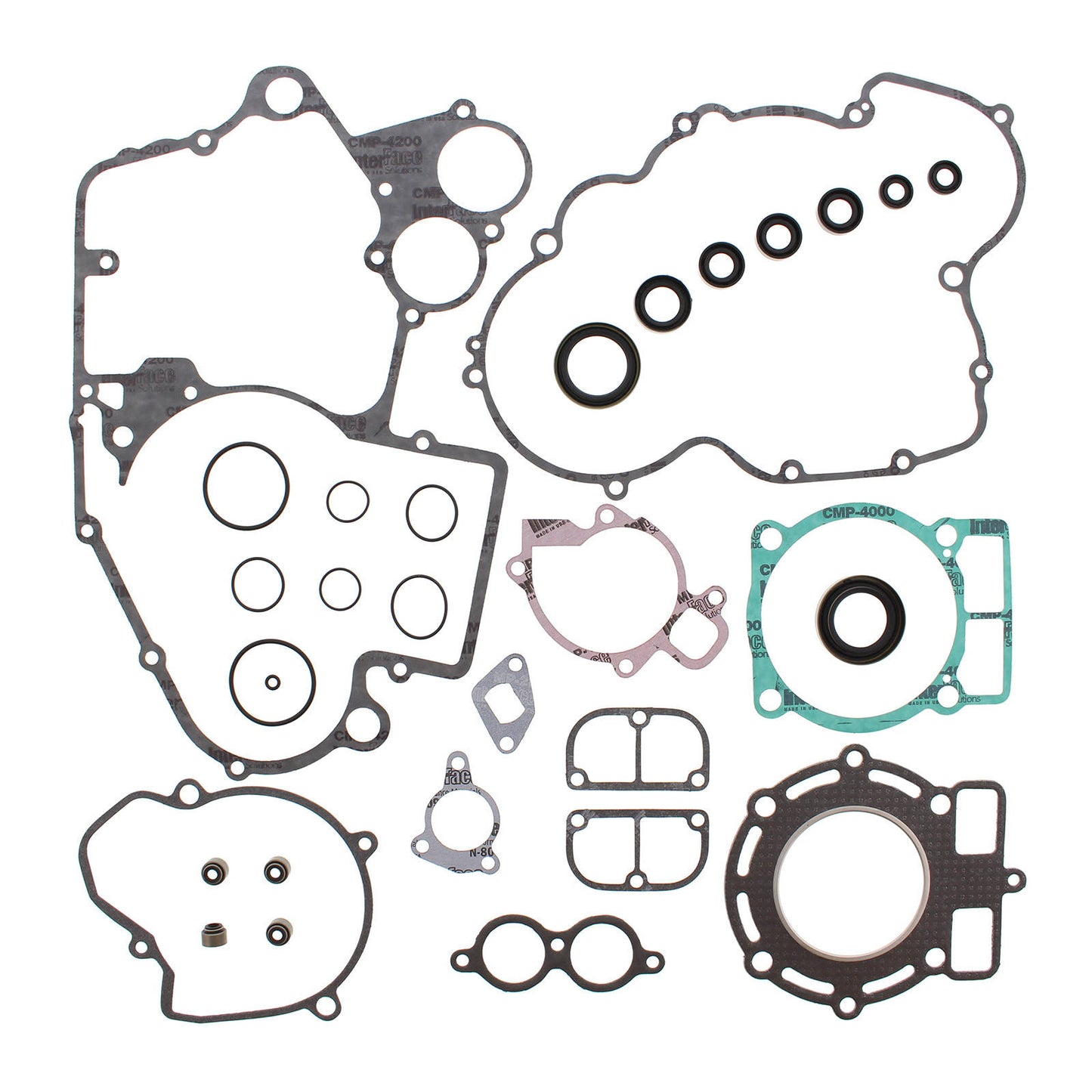 Vertex Complete Gasket Set with Oil Seals (811316)