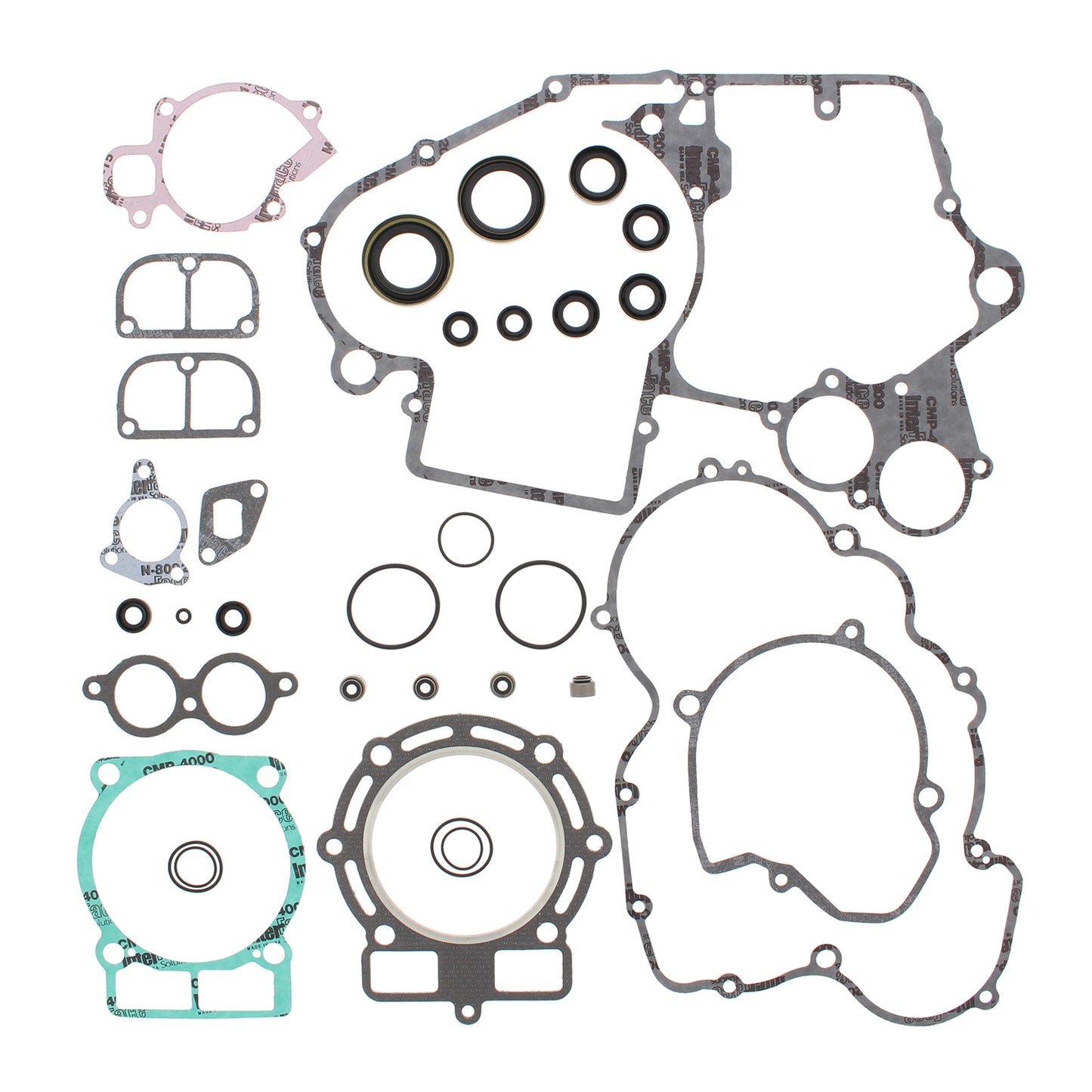 Vertex Complete Gasket Set with Oil Seals (811318)