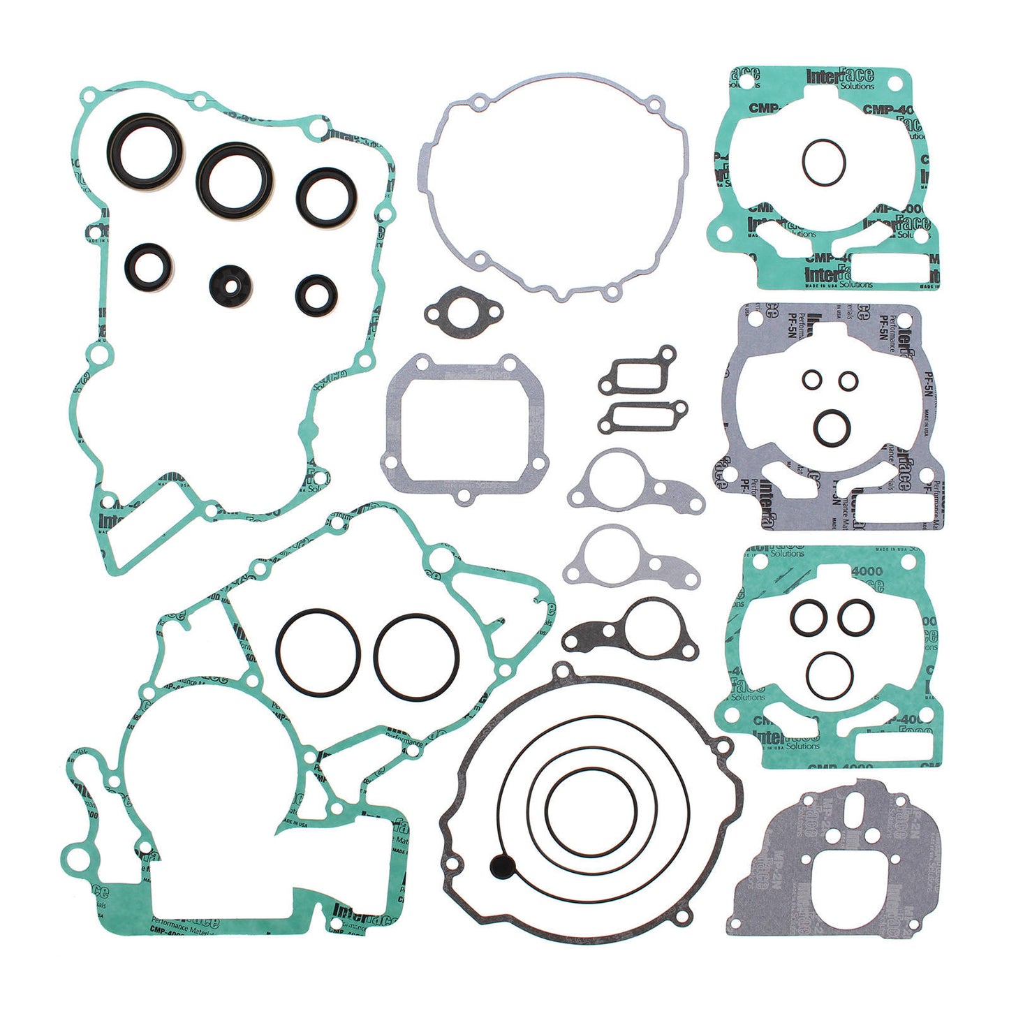 Vertex Complete Gasket Set with Oil Seals KTM