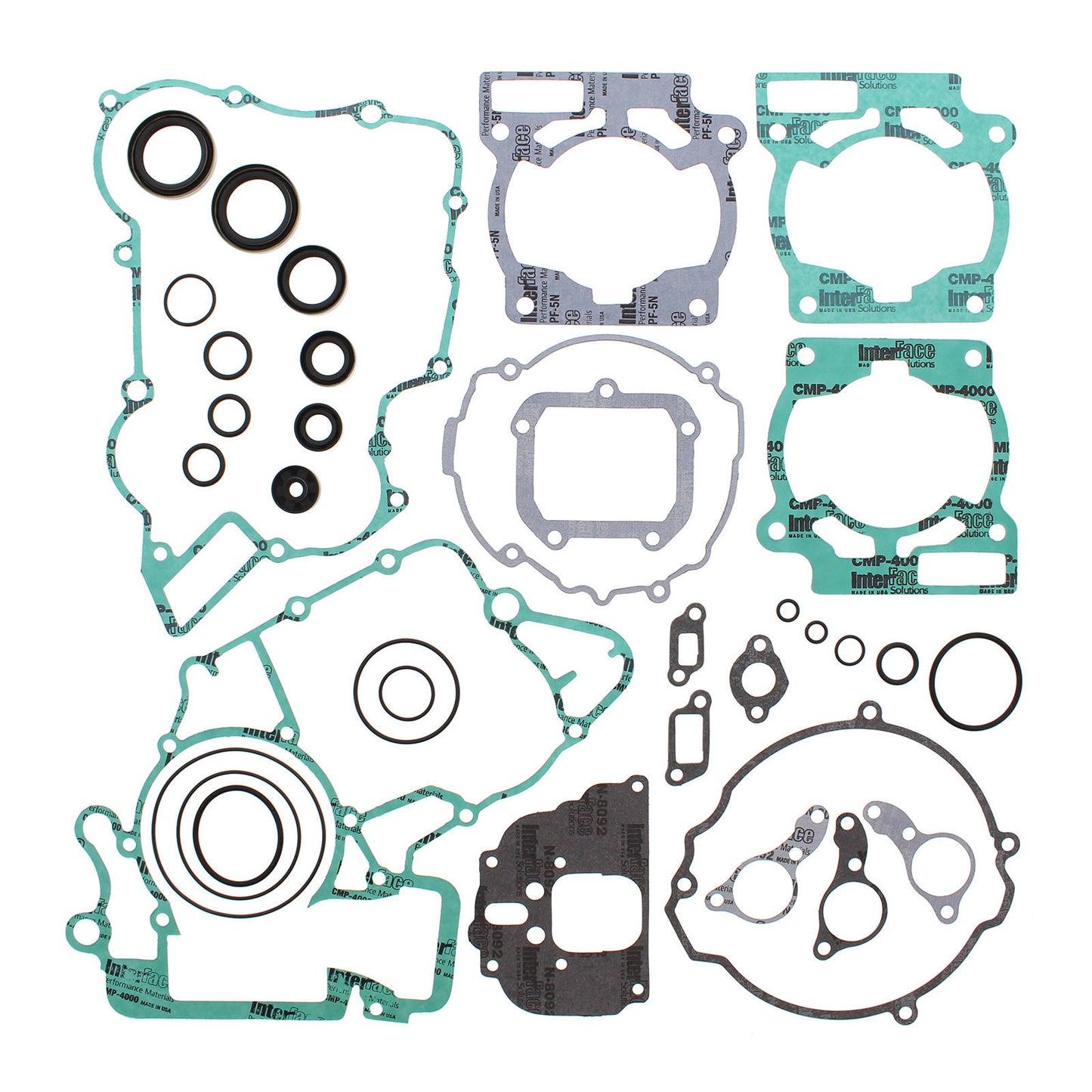 Vertex Complete Gasket Set with Oil Seals (811330)