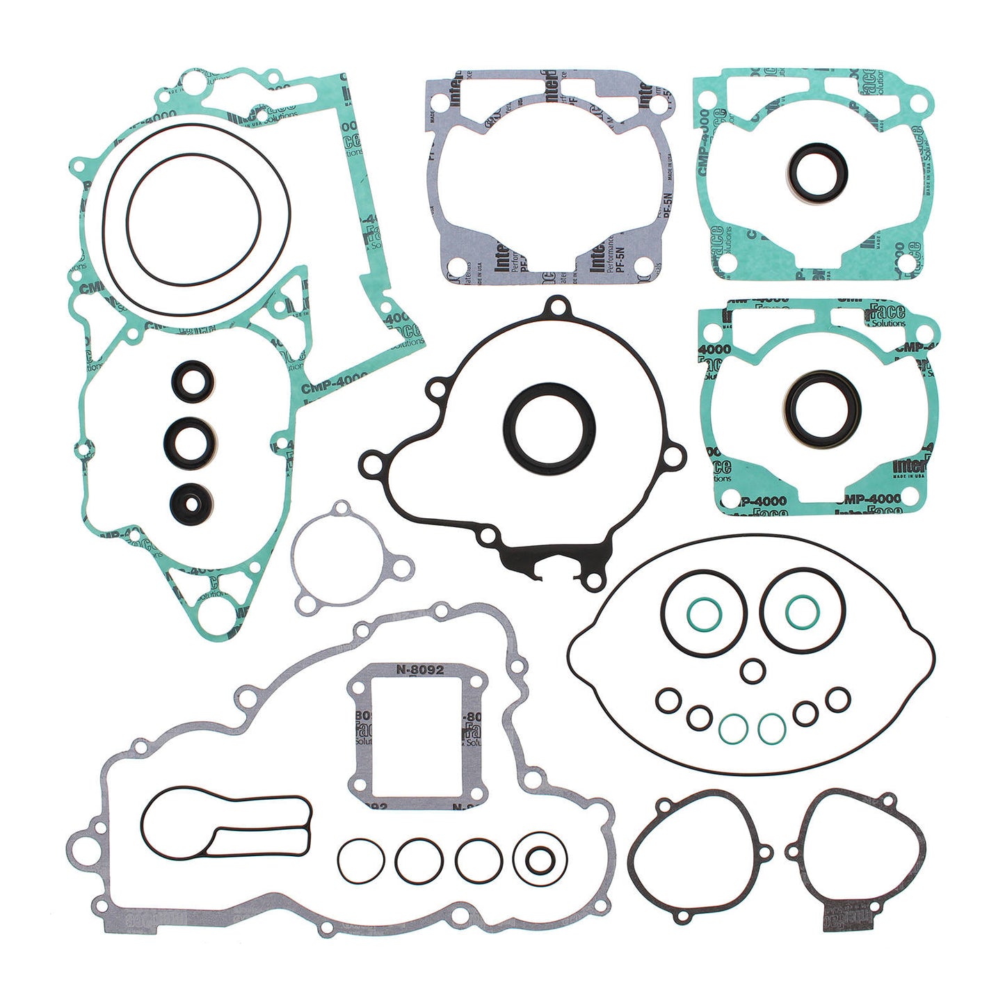 Vertex Complete Gasket Set with Oil Seals (811334)