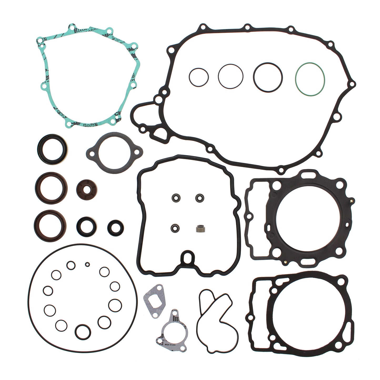 Vertex Complete Gasket Set with Oil Seals (811369)