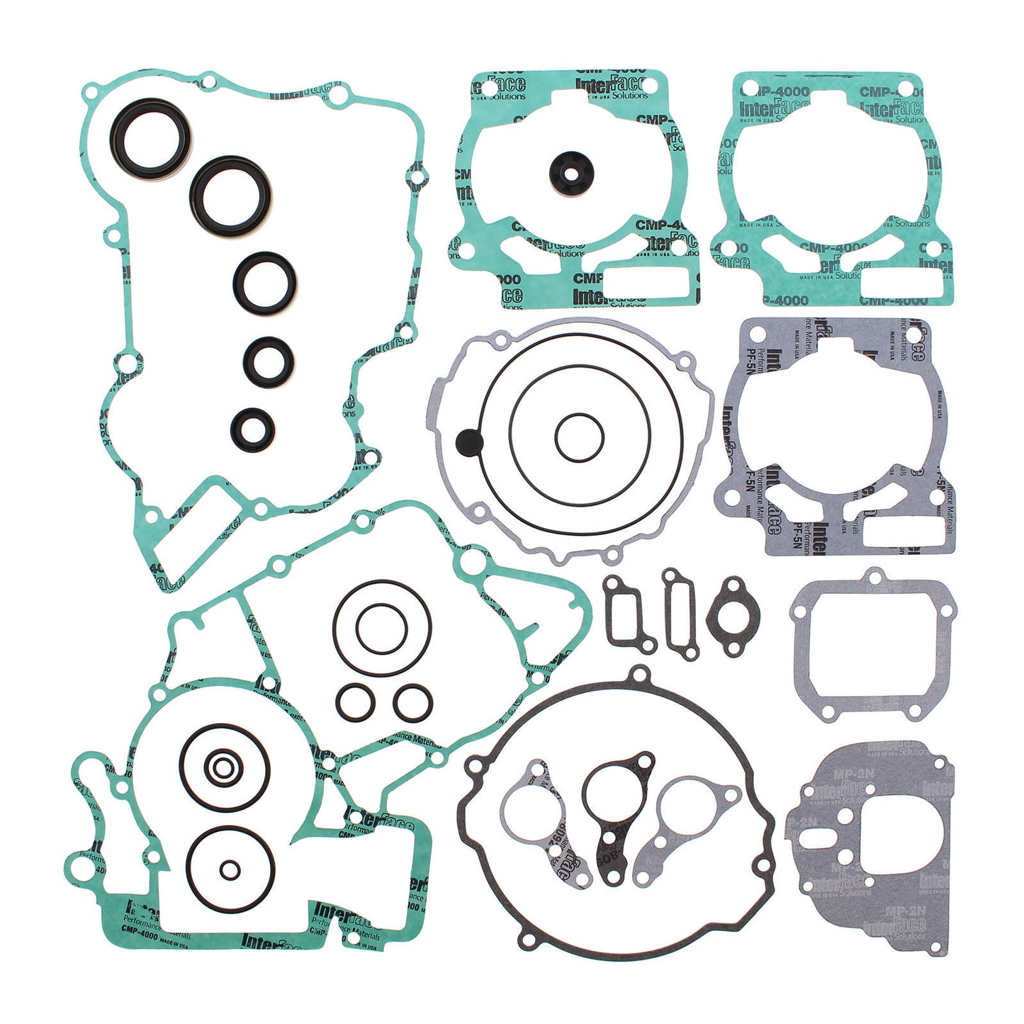 Vertex Complete Gasket Set with Oil Seals (811371)