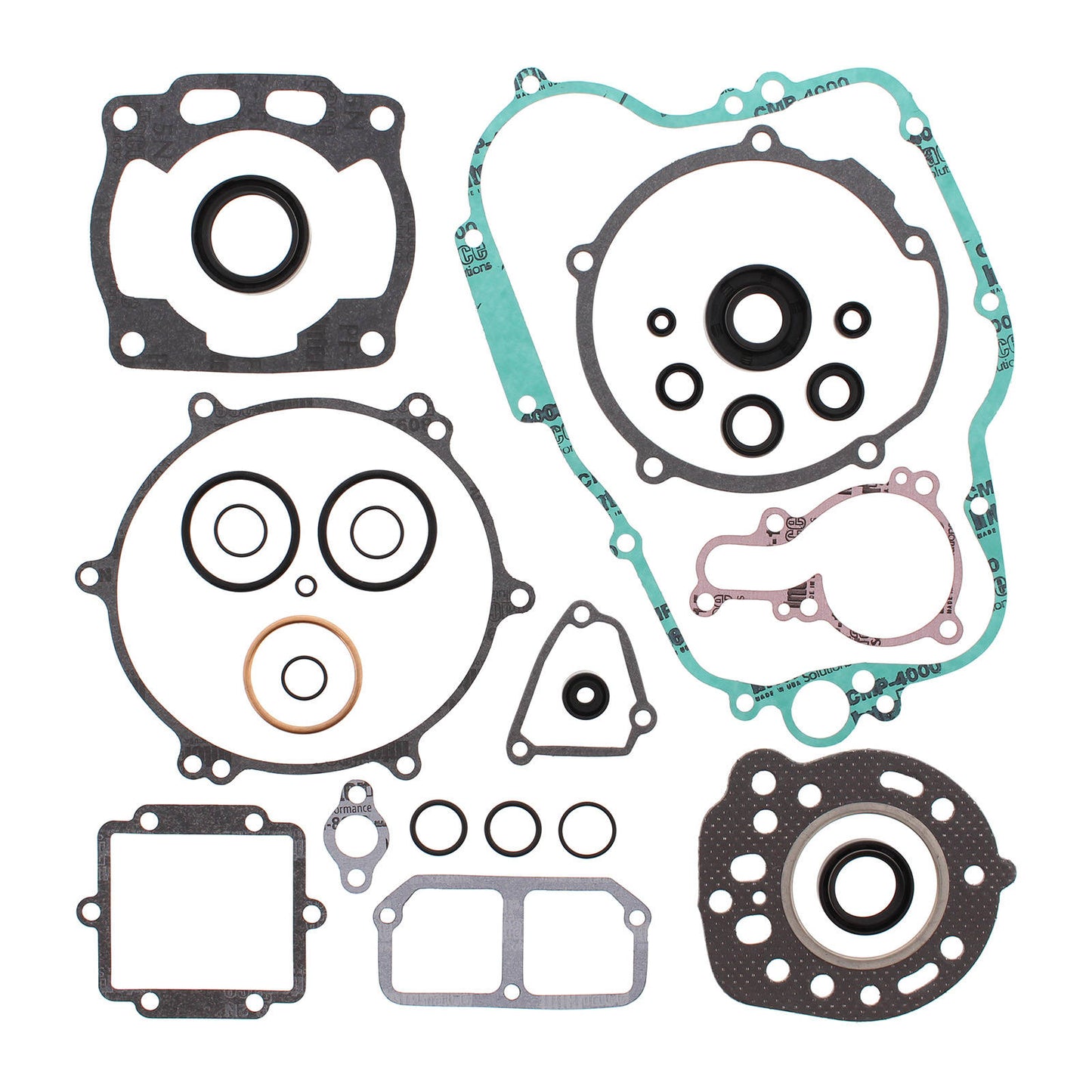 VERTEX COMPLETE GASKET SET W/ OIL SEALS KAWASAKI