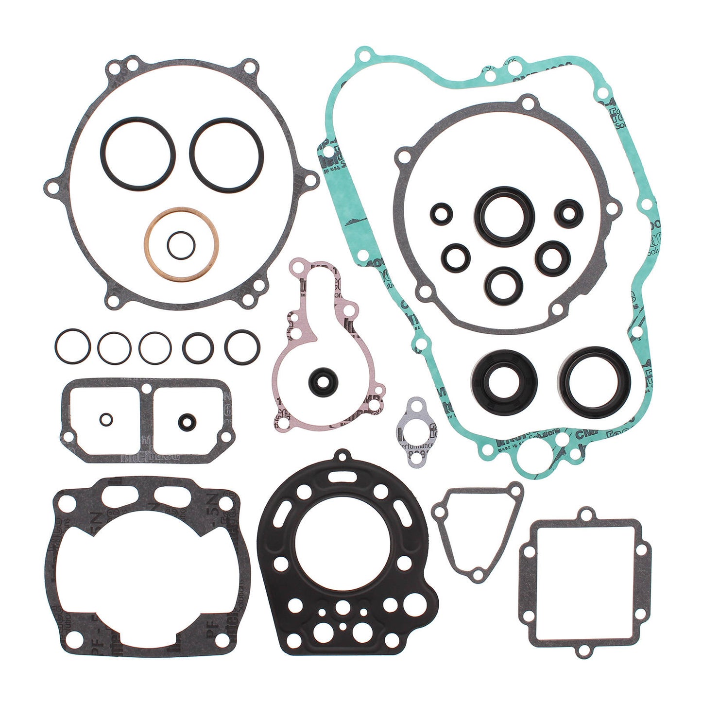 VERTEX COMPLETE GASKET SET W/ OIL SEALS KAWASAKI