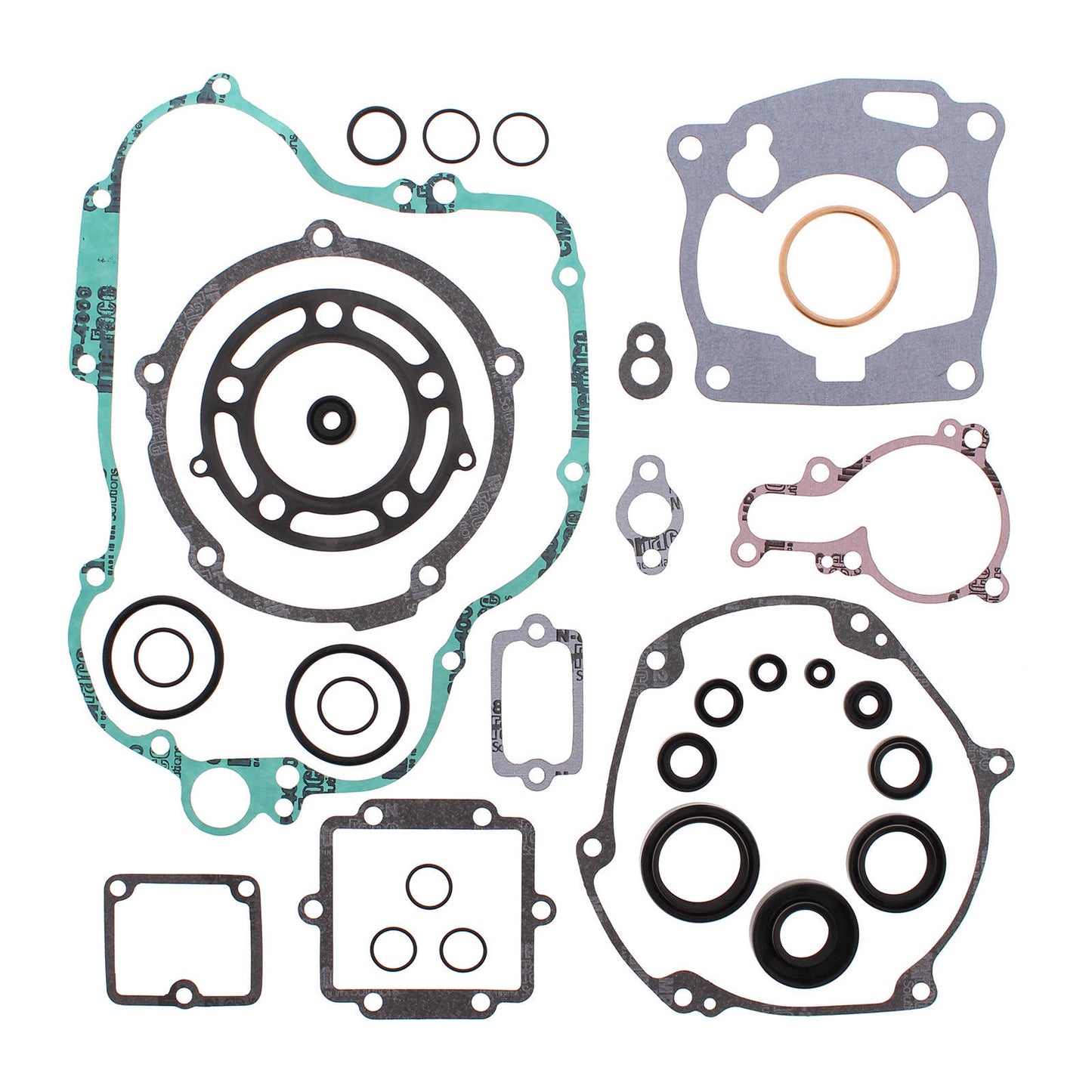 VERTEX COMPLETE GASKET SET W/ OIL SEALS KAWASAKI