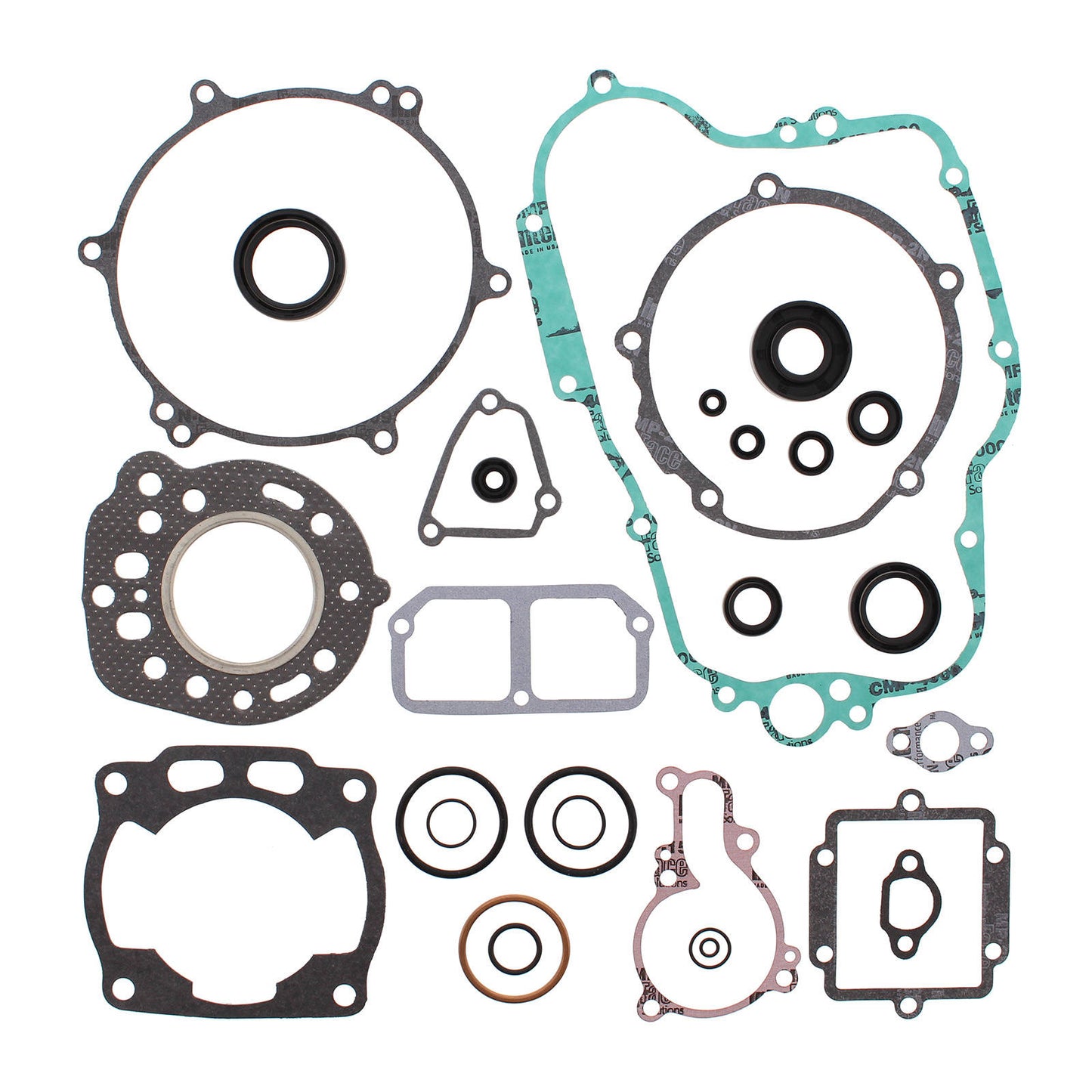 VERTEX COMPLETE GASKET SET W/ OIL SEALS KAWASAKI